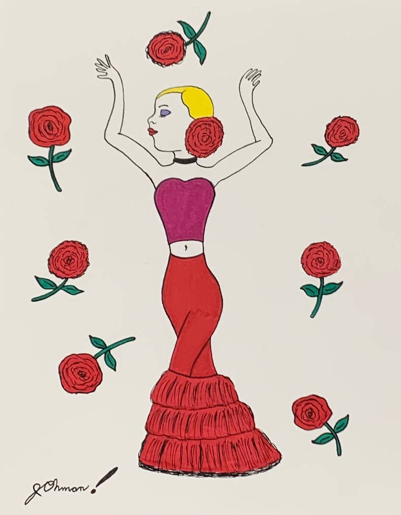 2 Roses Dancing Dancing with Roses by jonstallion on DeviantArt