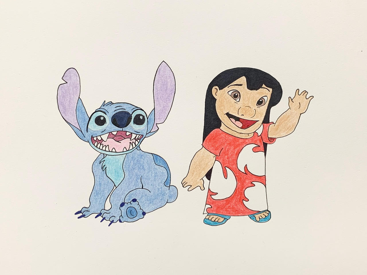Lilo and Stitch Drawing (Picture 1) by jonstallion on DeviantArt