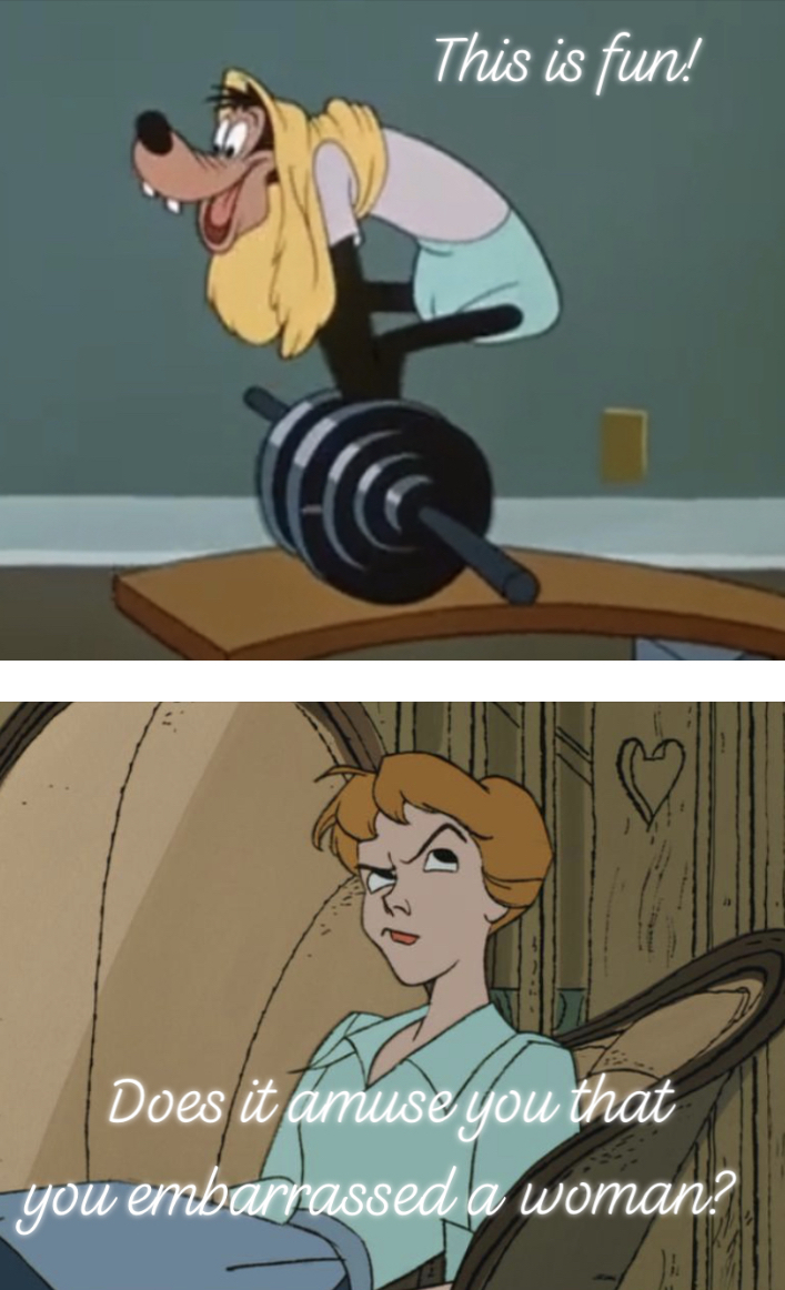 Anita Is Disgusted With Goofy In Gymnastics 28 by jonstallion on DeviantArt Anita Is Disgusted With Goofy In Gymnastics 28 by jonstallion on DeviantArt