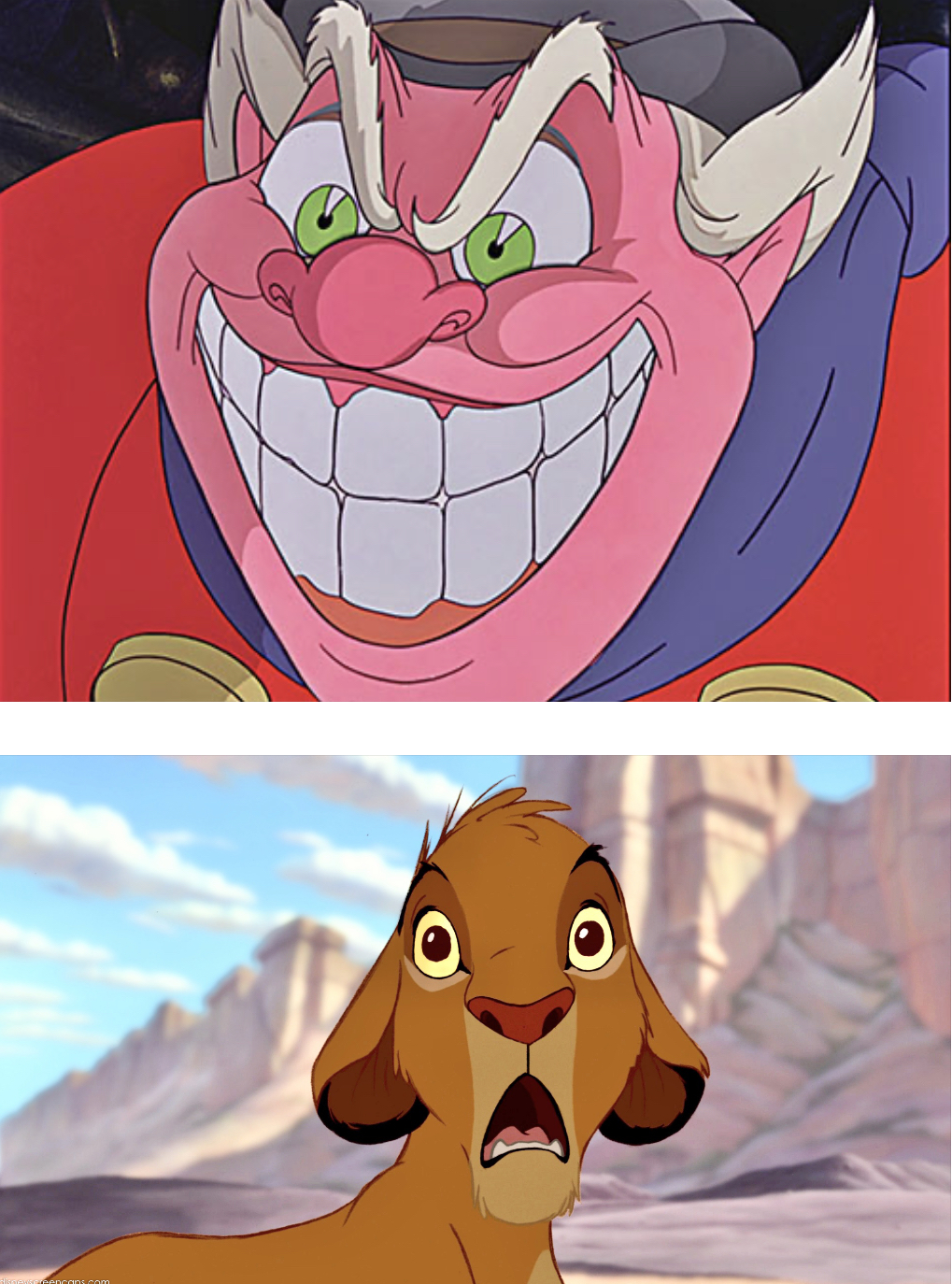 Simba Scared Of The Coachman by jonstallion on DeviantArt