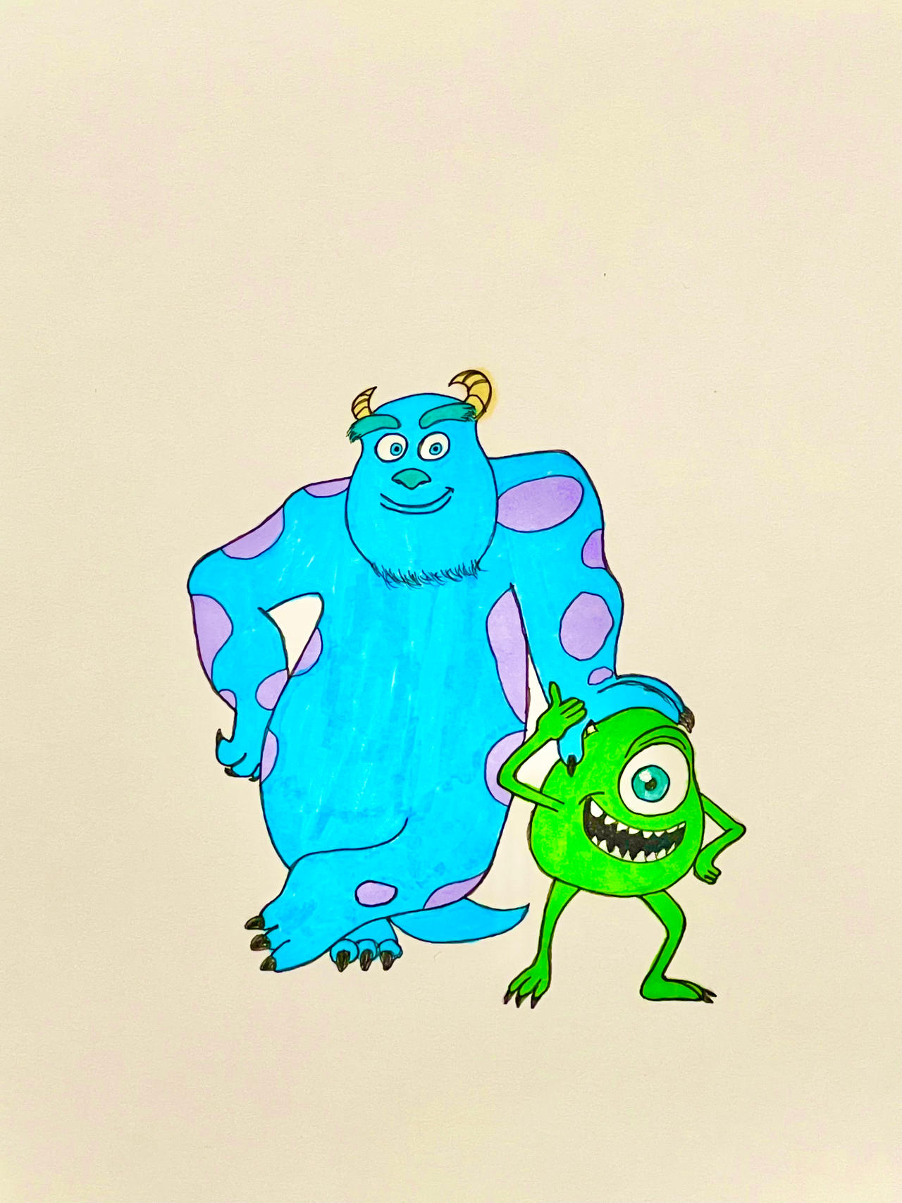 Muppet Sully Sully And Mike by jonstallion on DeviantArt