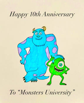 Celebrating Monsters University 10th Anniversary