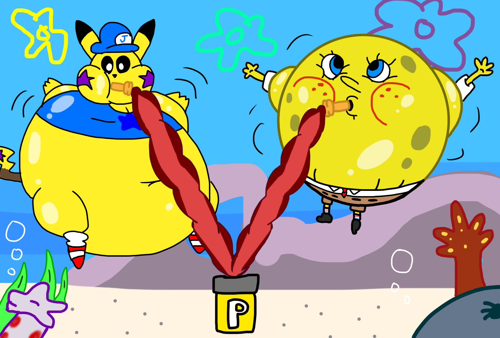 Spongebob Inflation Jace and SpongeBob Inflation by Jace1209 on DeviantArt