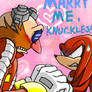 Marry me, Knuckles?