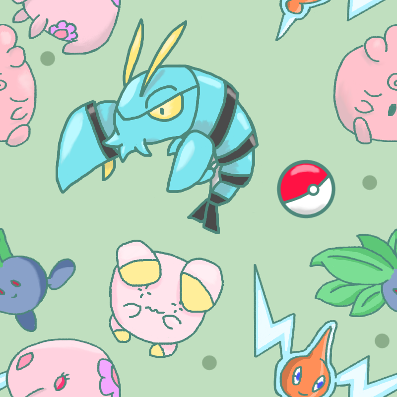 Spotted Pattern Pokemon Pokemon pattern by ShadAzote on DeviantArt