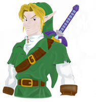 Zelda Ocarina of Time's Link