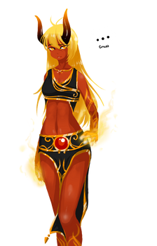 Summoner's War - Ifrit Genderbend