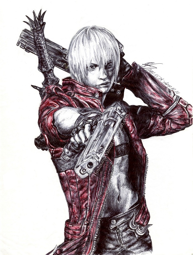 Dante - Devil May Cry 3 by evilpillowsofdoom on DeviantArt