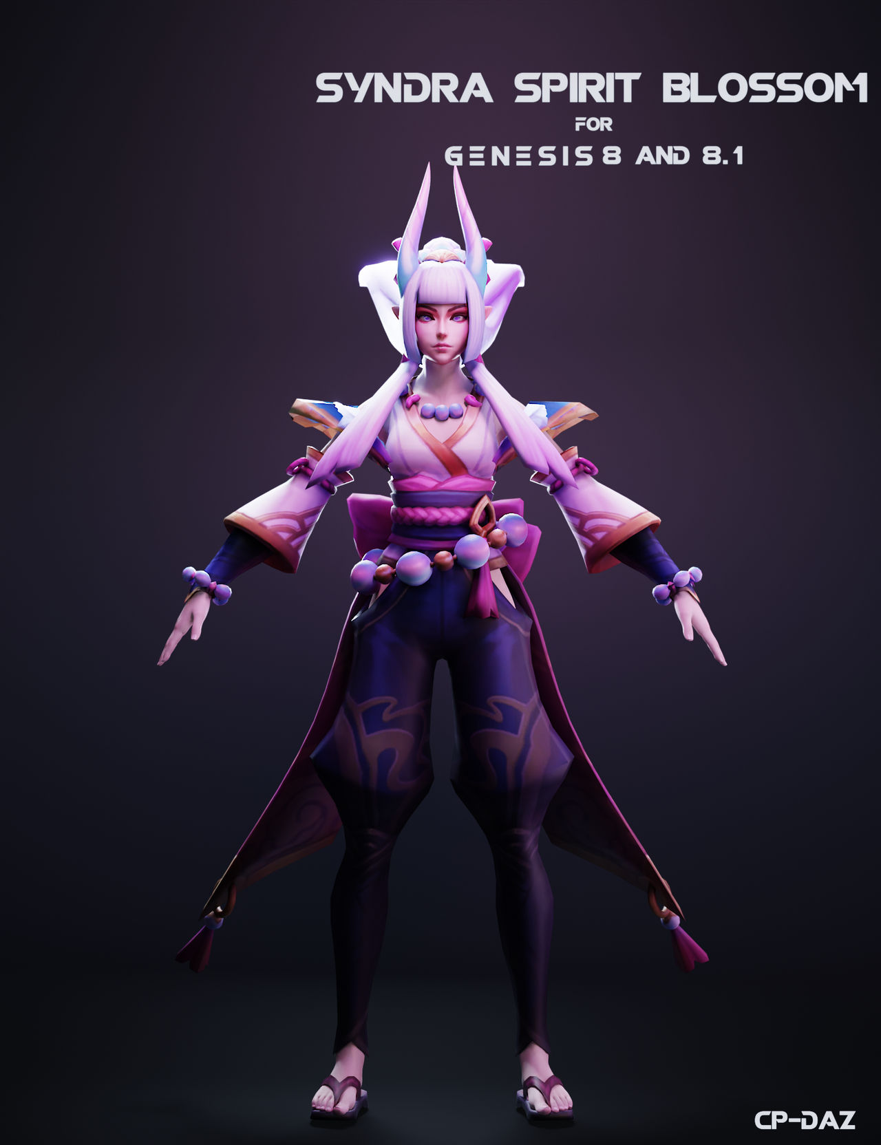Syndra Q Syndra Spirit Blossom For Genesis 8 and 8.1 Female by cpdaz on DeviantArt