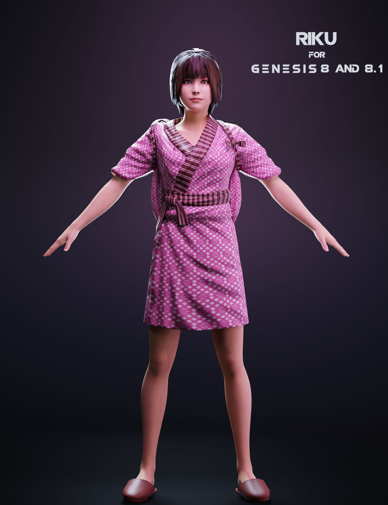 Riku For Genesis 8 and 8.1 Female by cpdaz on DeviantArt