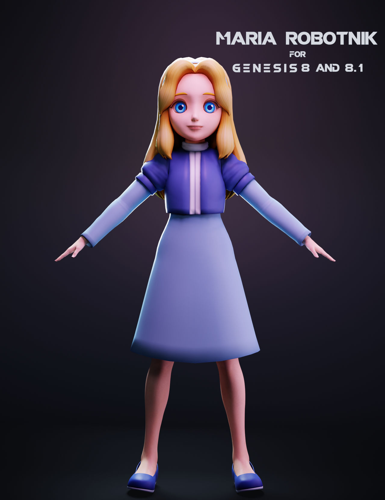 Archie Maria Maria Robotnik For Genesis 8 and 8.1 Female by cpdaz on DeviantArt