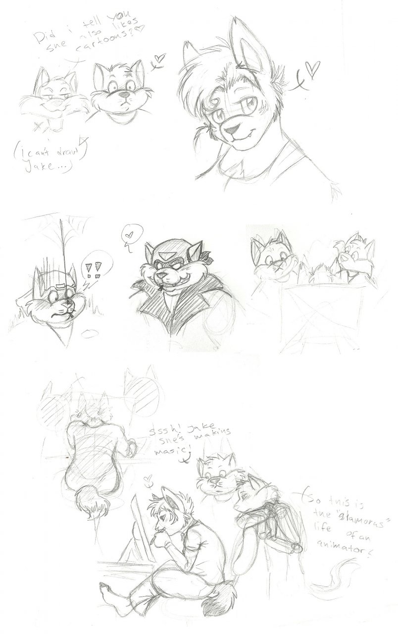 swat kats sketch dump 1