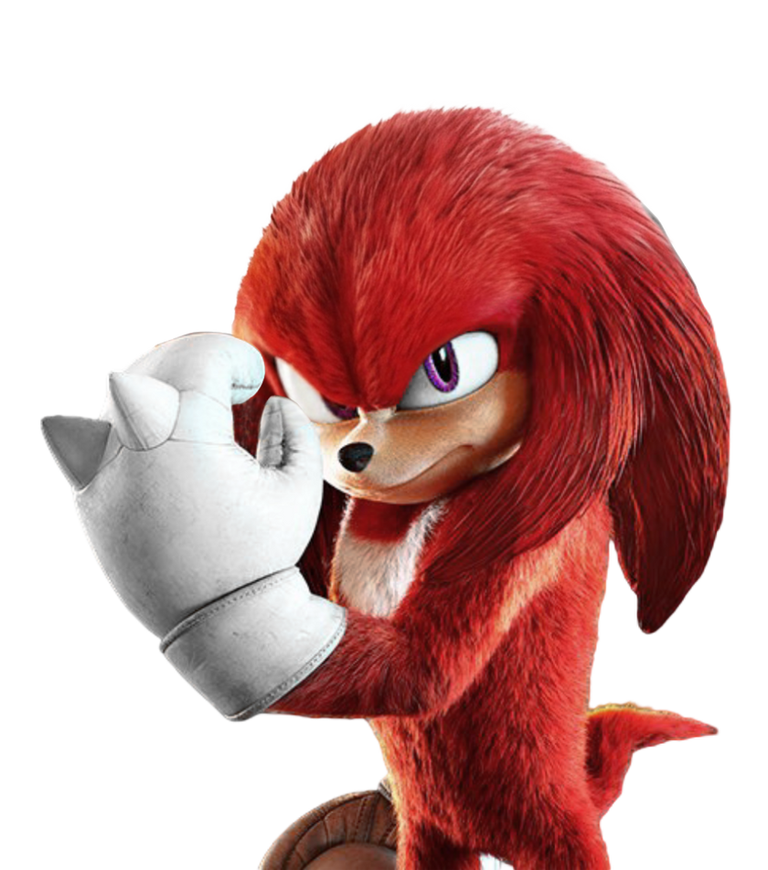 Knuckles Rende Movie Knuckles Render (Sonic 3 + Knuckles) by SonicBlueJusticeReal on ...