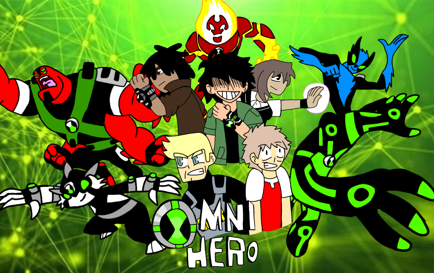 CONHEÇA TODOS OS ALIENS DE BEN 10 OMNIHERO!!! 