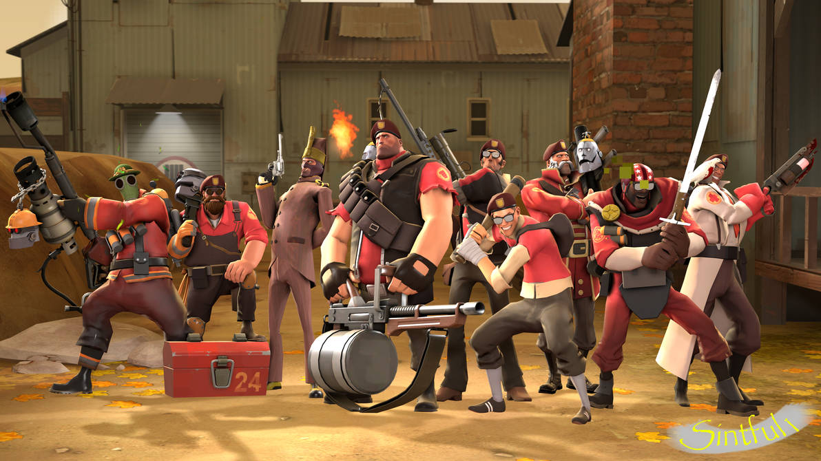 TF2 - ALL CLASSES - Sintful1 by apekatt123 on DeviantArt