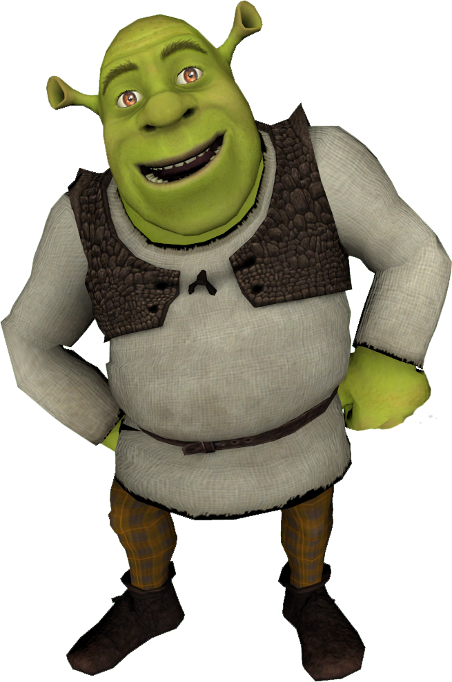 Shrek In Shrek 3 - Bust - 640x344 PNG Download - PNGkit