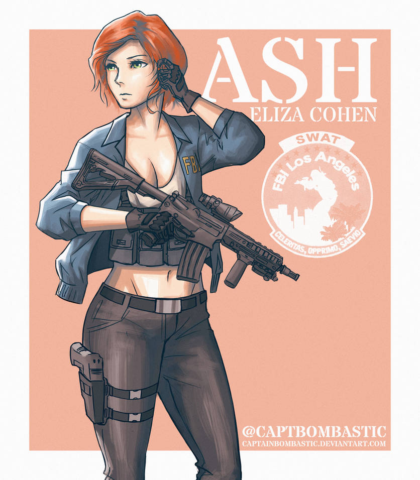 Ash R6 Pfp Rainbow Six Siege - Ash by CaptainBombastic on DeviantArt