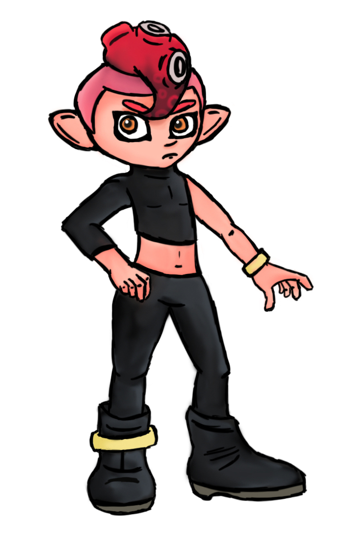 Octoling (Male) by TheJetParadoxx on DeviantArt