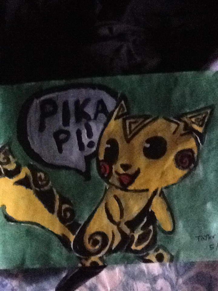 Native Pikachu Hawaiian tribal pikachu by akatsukisakura001 on DeviantArt
