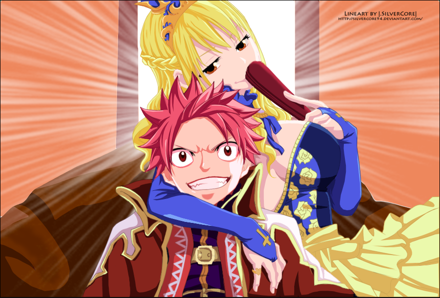 Natsu and Lucy: The Dragon and the Princess