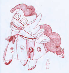 SILENT PONYVILLE MONSTERS: Pinkamena