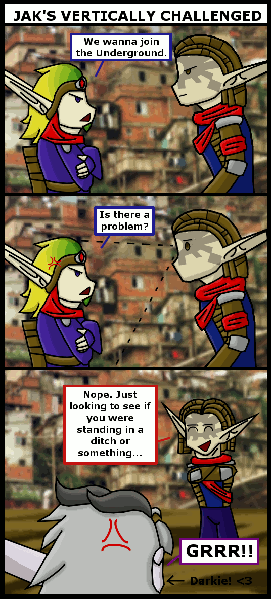 Jak's Vertically Challenged -Colored-