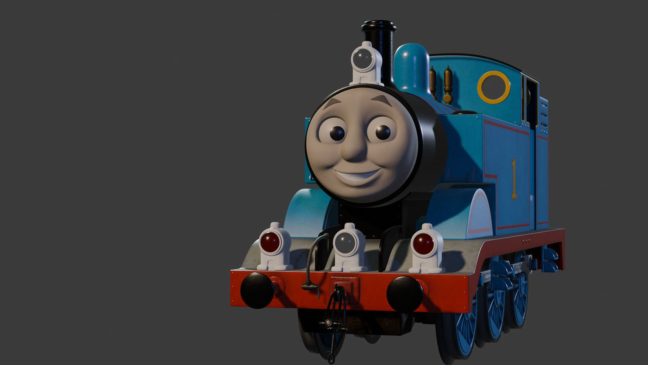 official CGI Thomas upgraded by thomastankfan17 on DeviantArt