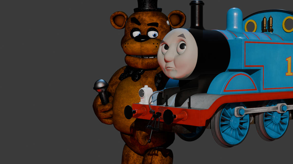 Thomasfn Thomas in FNAF Style Lighting by thomastankfan17 on DeviantArt