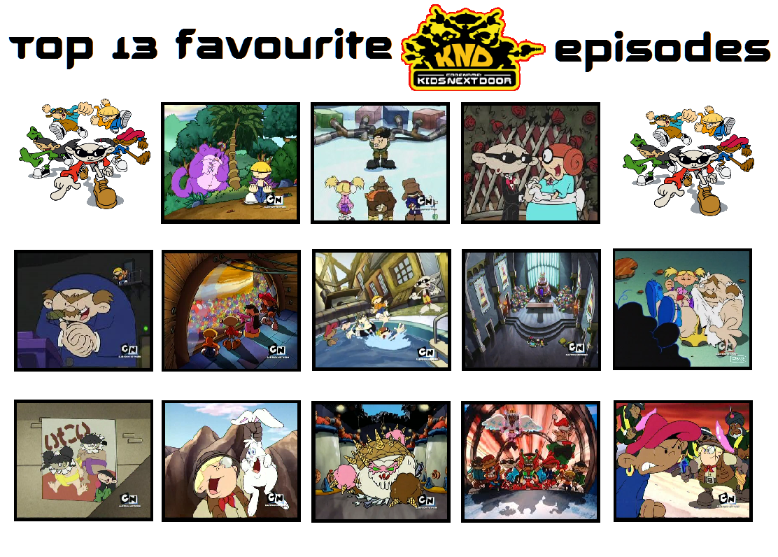 My Top 13 Favourite Codename Knd Episodes By Arthurengine On