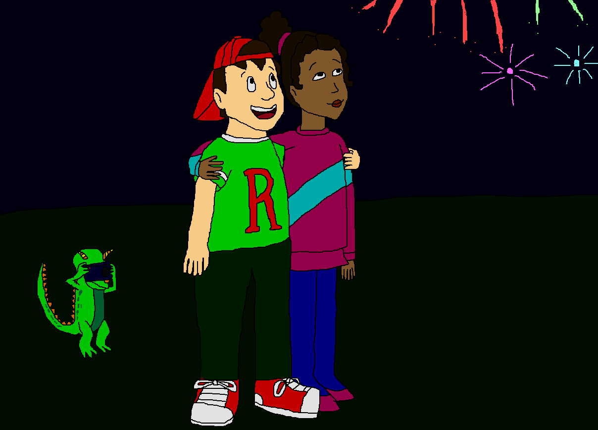 Deviantart Older Ralphie Ralphie and Keesha with fireworks by ArthurEngine on DeviantArt