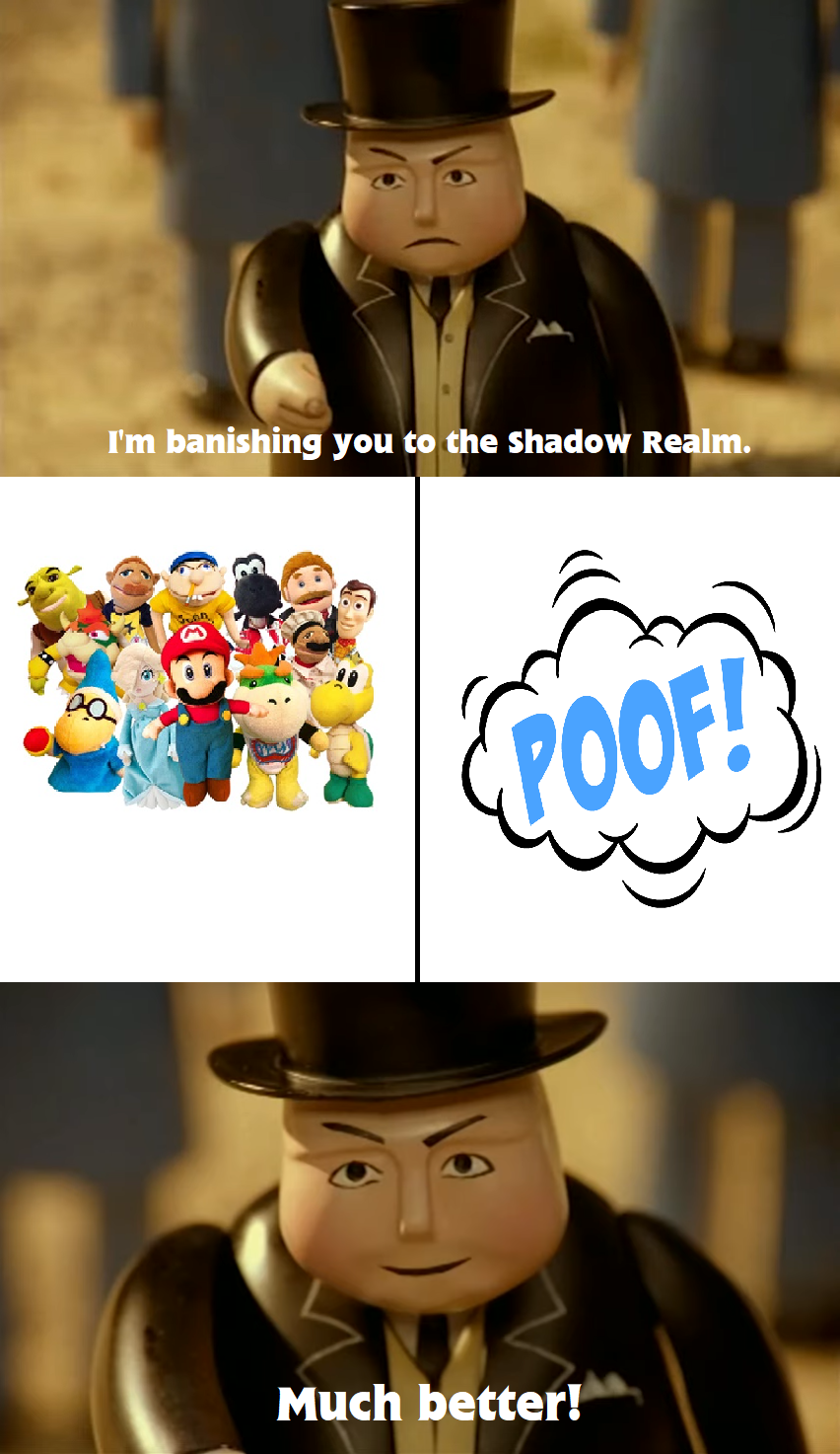 Fat Controller Pride Fat Controller banishes SML cast to Shadow Realm by ArthurEngine on ...