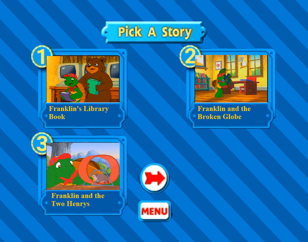 Franklin's Library Book Menu 1 by ArthurEngine on DeviantArt