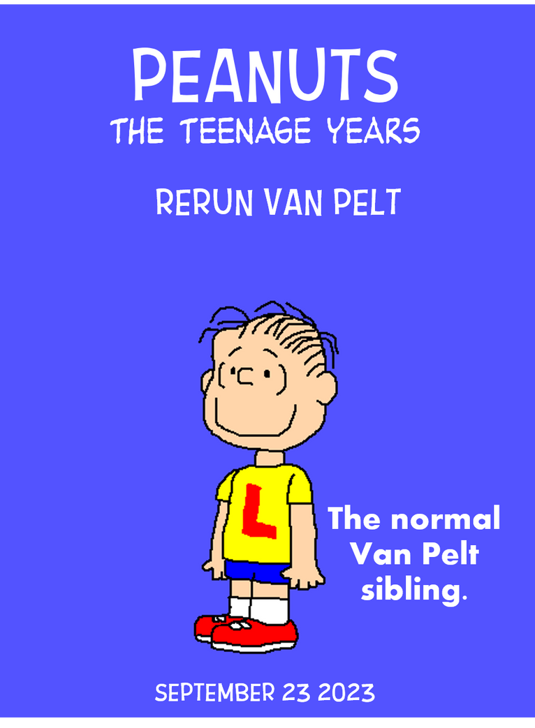 Peanuts TTY Poster - Rerun by ArthurEngine on DeviantArt