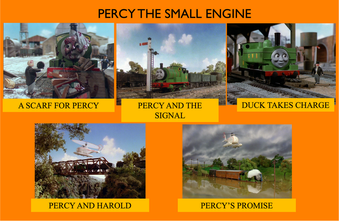 Percy the Small Engine poster by ArthurEngine on DeviantArt