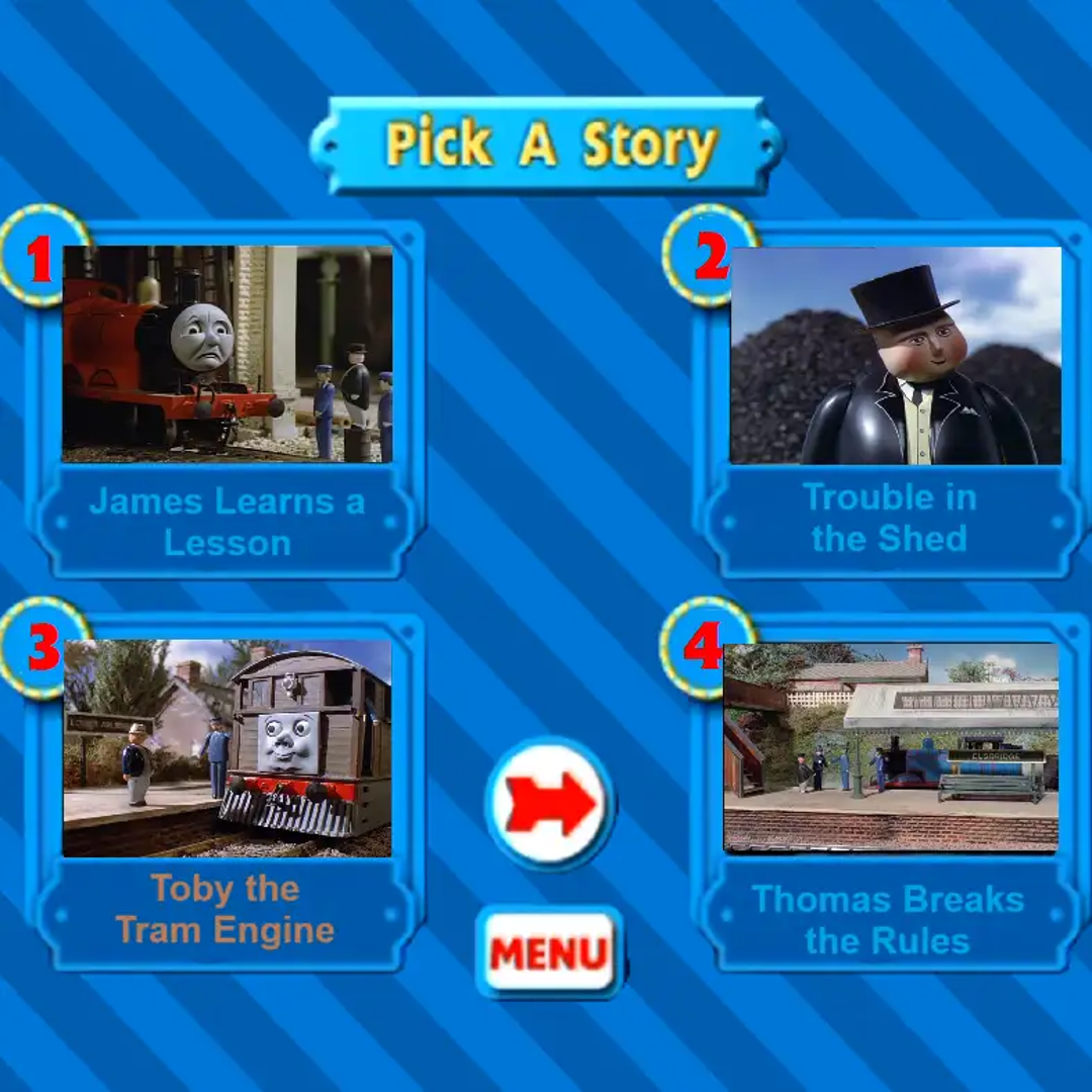 Fat Controller Computer Adventures of Fat Controller Menu 1 by ArthurEngine on DeviantArt