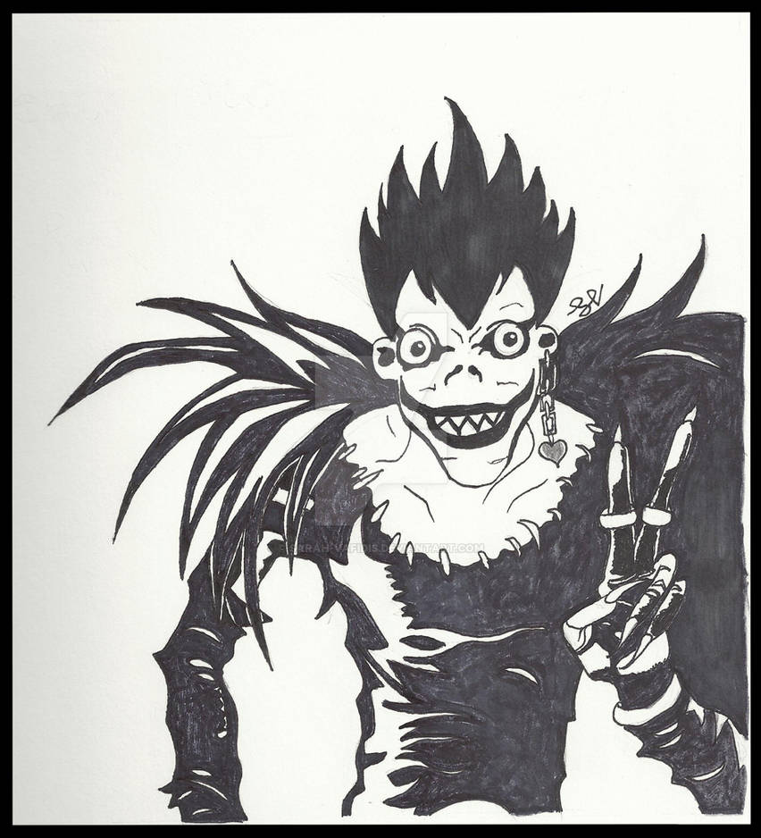 Ryuk - Death Note by Sarah-Vafidis on DeviantArt
