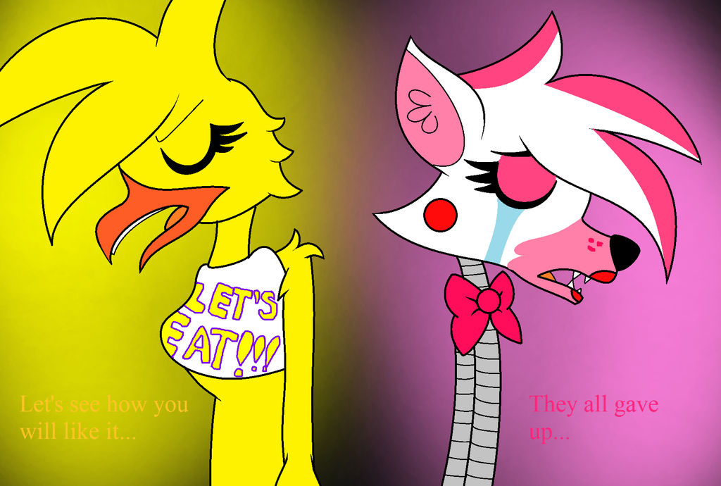 Chica And Mangle By JuliaWidel On DeviantArt