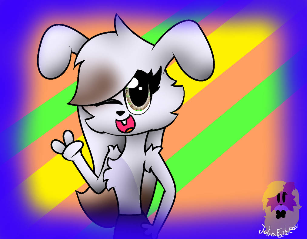 Art Trade: Nightmare the Rabbit by JuliaWidel on DeviantArt