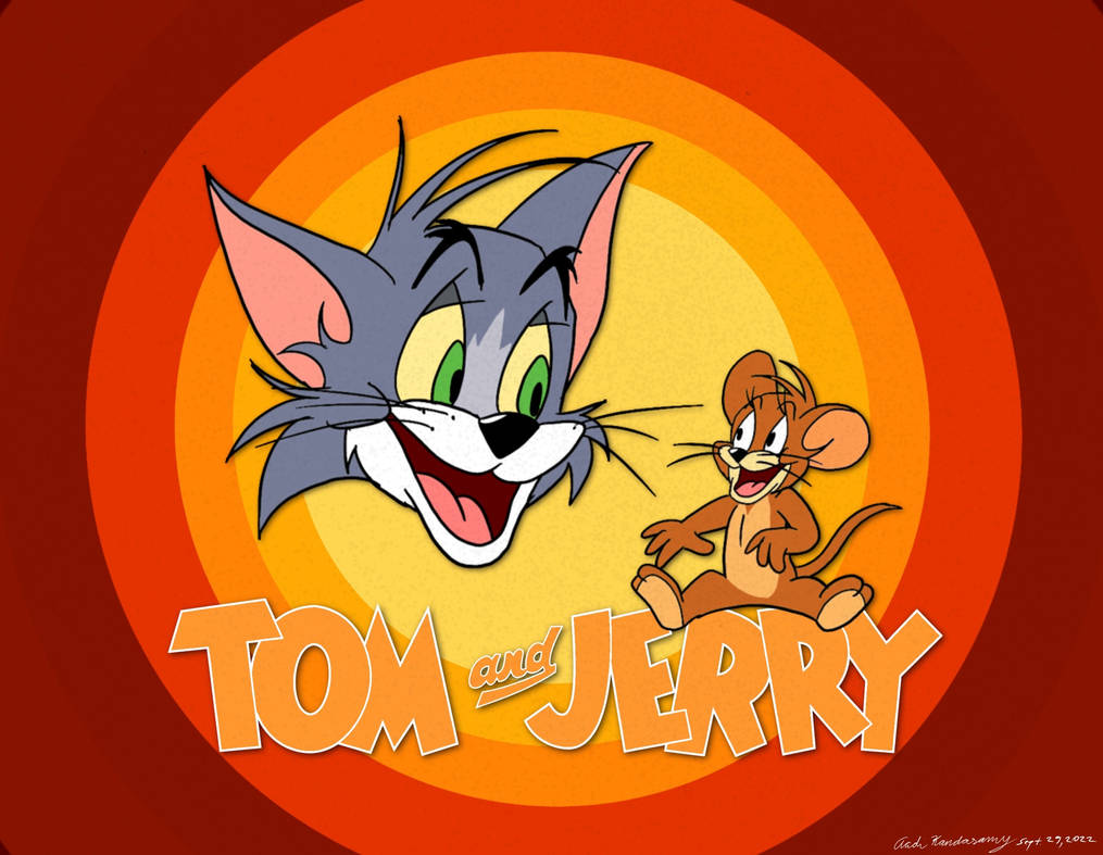 Tom and Jerry Title card (V2) by AKCartoonist2004 on DeviantArt