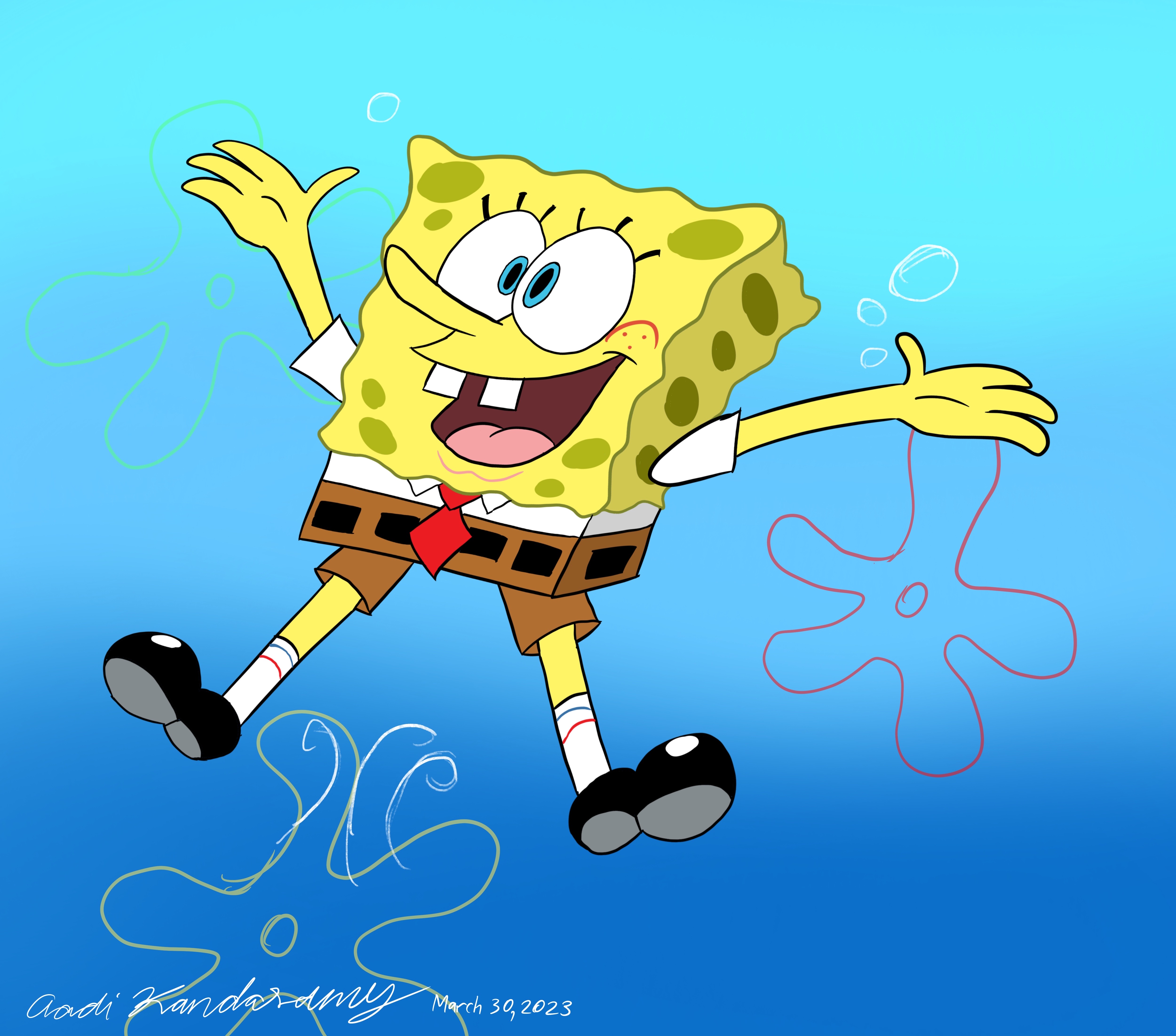 SpongeBob Again! by AKCartoonist2004 on DeviantArt