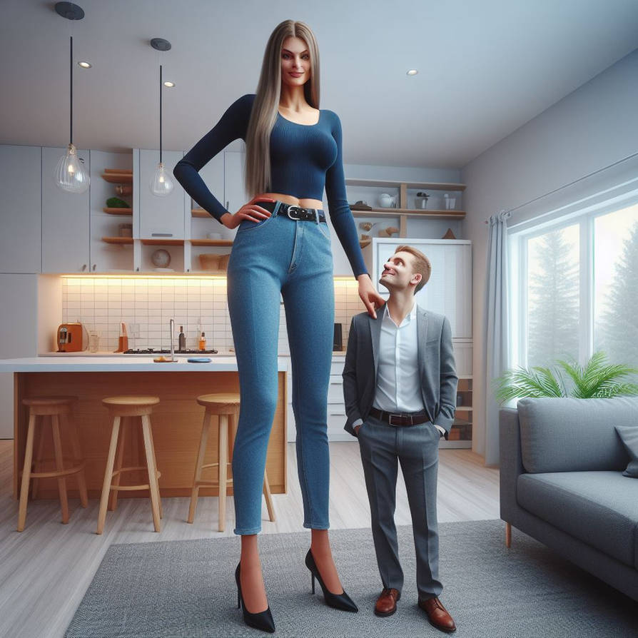 Tall Woman, Short Man 16 by colhogan on DeviantArt
