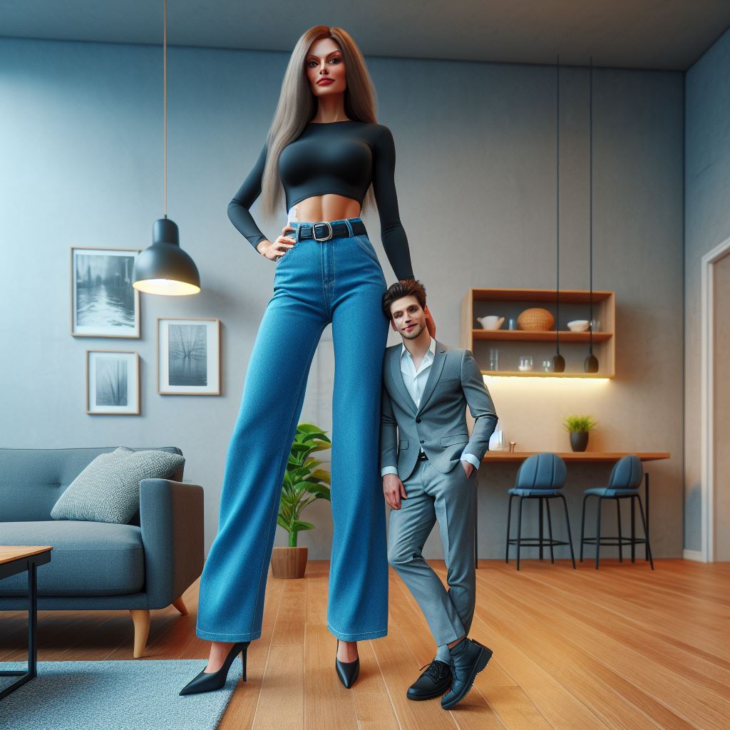 Tall Woman, Short Man 23 by colhogan on DeviantArt