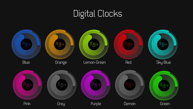 Digital Clocks