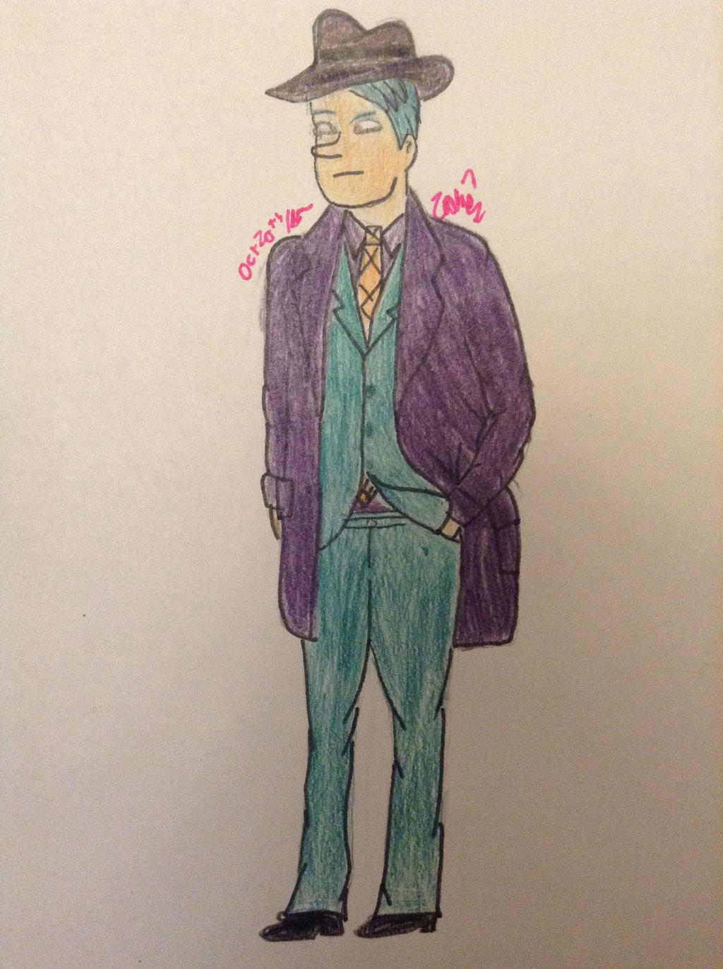 Human!Perry design by Gallifreysqueen on DeviantArt