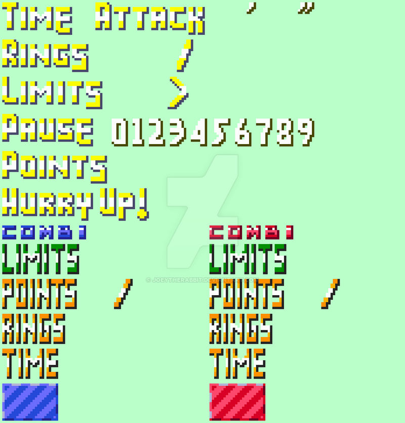 Sonic 3 Styled Sonic Crackers HUD by JoeyTheRabbit on DeviantArt