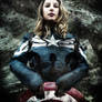 Female Capitan America Cosplay