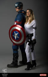 Sharon Carter and Steve Rogers