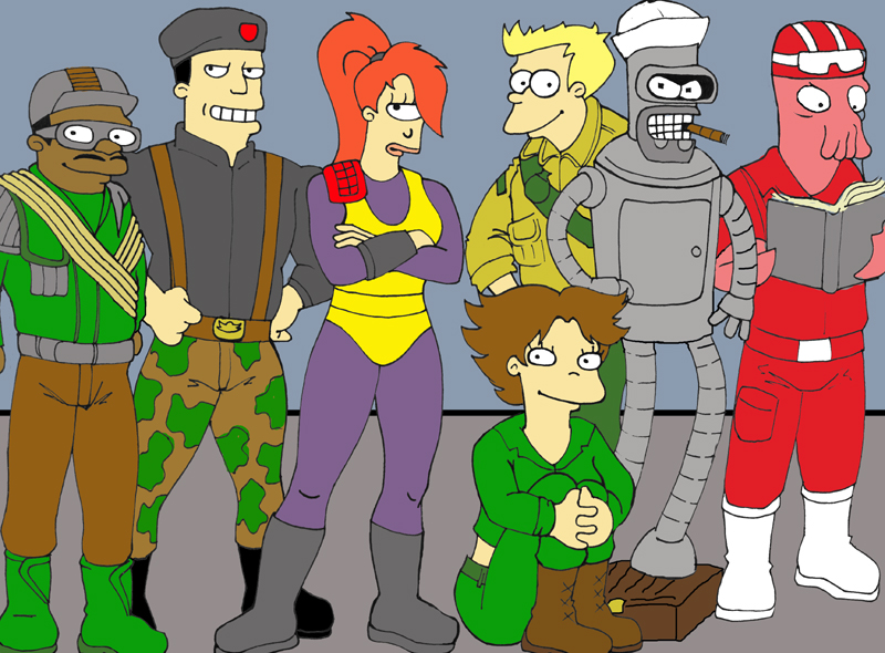 Calcitrix Rbl GI Joe and Futurama? by Calcitrix on DeviantArt