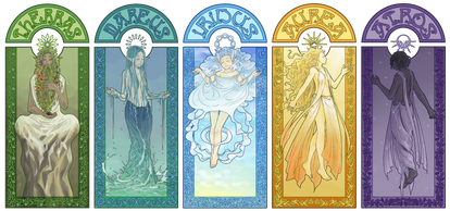 Arcem Alva: The Five Gods