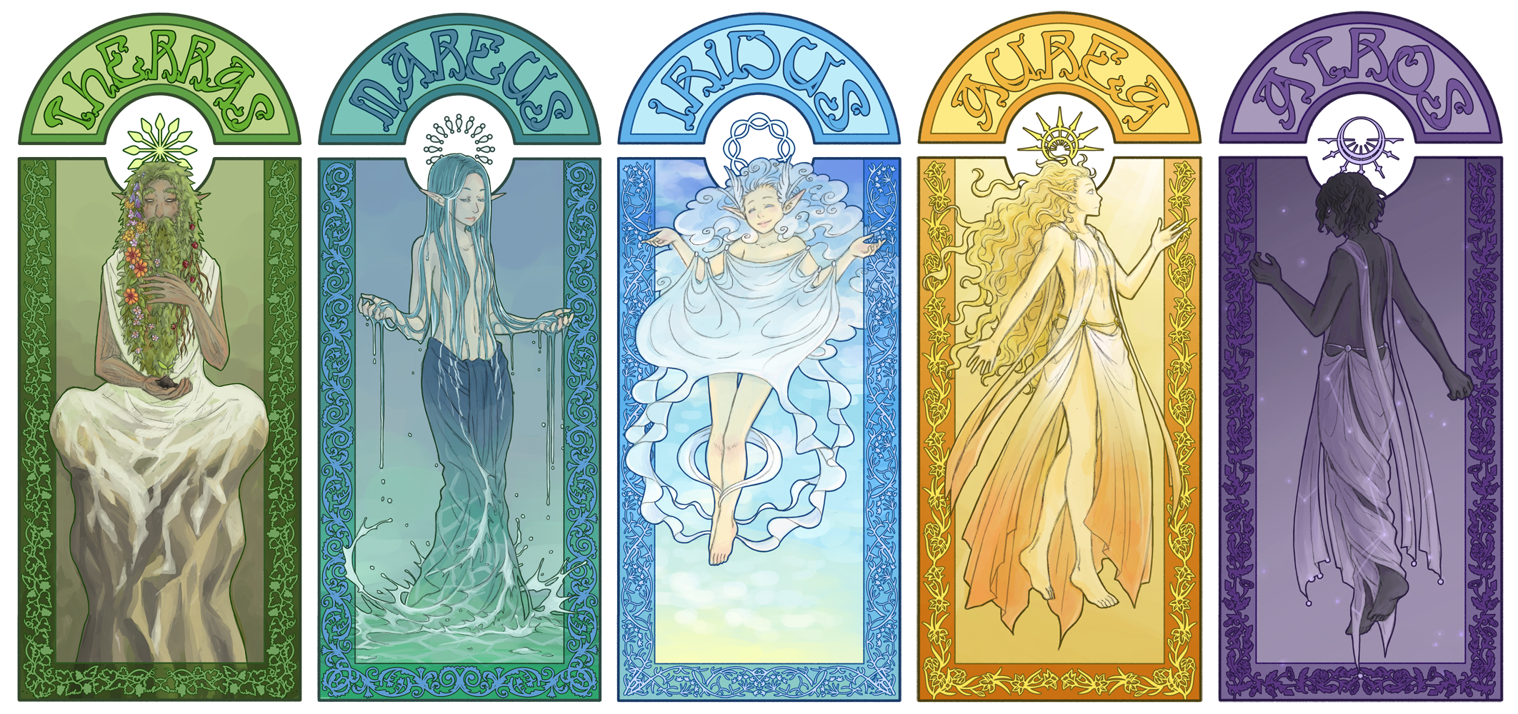 Arcem Alva: The Five Gods